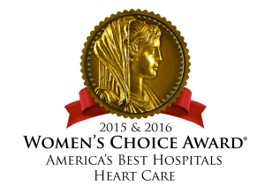 For the second year in a row, St. Peter’s Hospital has received a Women’s Choice Award as one of America’s Best Hospitals for Obstetrics and Heart Care.