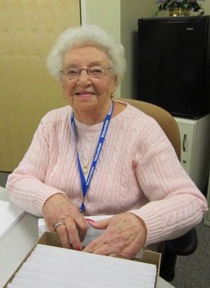 Beloved St. Peter's Hospital volunteer Mary Margaret Tremblay, who logged 12,000 hours of dedicated service over the past 19 years, passed away this week.