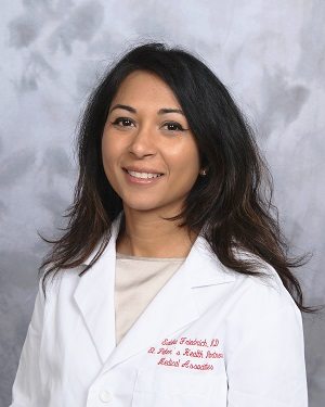 Sabiha Friedrich, MD, FACP, has joined St. Peter's Internal Medicine, a practice of St. Peter's Health Partners Medical Associates. Board-certified, Dr. Friedrich will practice primacy care.