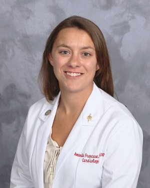 Board-certified adult nurse practitioner Amanda Francese has joined Albany Associates in Cardiology, a practice of St. Peter’s Health Partners Medical Associates.