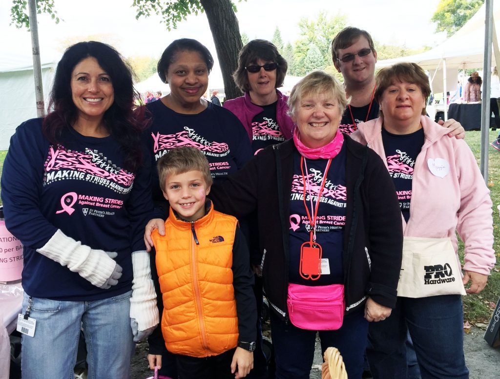to the SPHP team members who raised more than $10,000 on October 16 at this year's American Cancer Society Making Strides Against Breast Cancer event! 