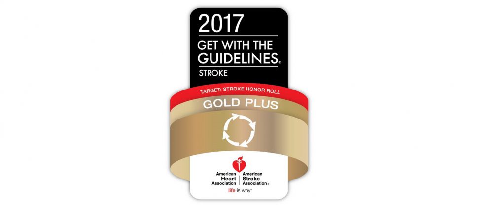 The American Heart Association and American Stroke Association honored St. Peter's Hospital for providing high-quality care to stroke patients.