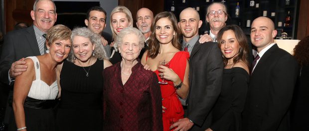 Revelers pose for a photo at the St. Peter’s Hospital Foundation's 2016 “Holiday Kickoff” fundraiser.