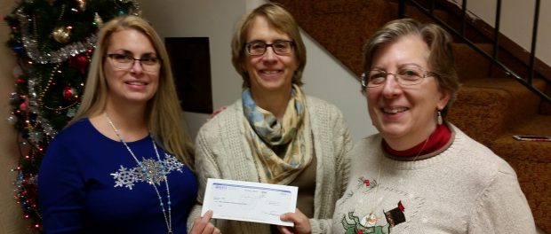 Thank you to SPHP data control technician Debra Bartlett and application analyst Leslie Krauter for leading the effort on this donation! They are pictured above with Donna Elia, executive director of Troy Area United Ministries. (Left to right: Bartlett, Krauter, and Elia.)