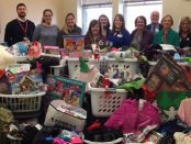 For this year's holiday season, St. Peter's Health Partners Medical Associates staff and providers collected toys, clothing, and other items for those in need.