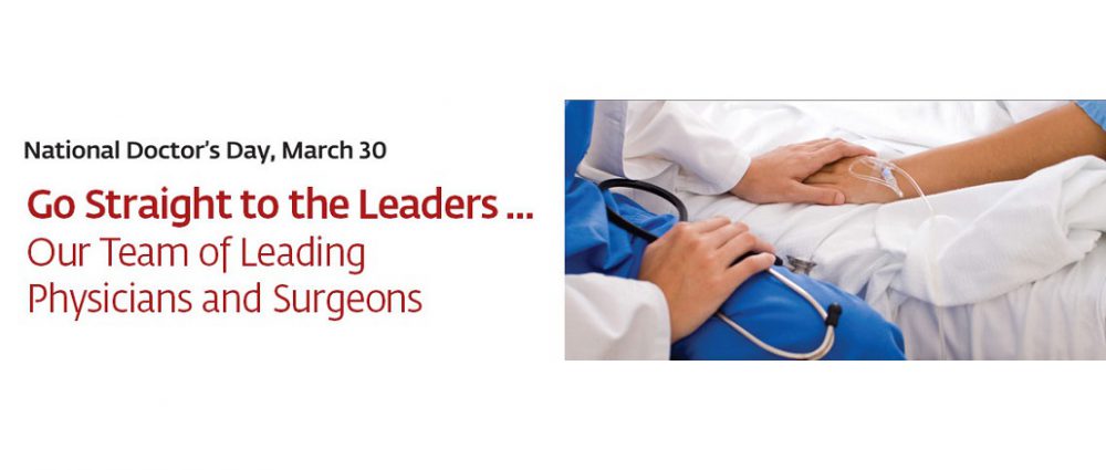 St. Peter’s Health Partners Celebrates National Doctor’s Day on March 30