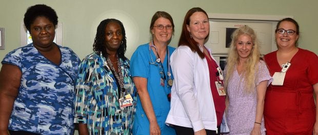 On June 19, St. Peter's Health Partners held a dedication and open house to celebrate the new fourth floor medical/surgical unit at Samaritan Hospital. The new unit will open to patients on June 26.