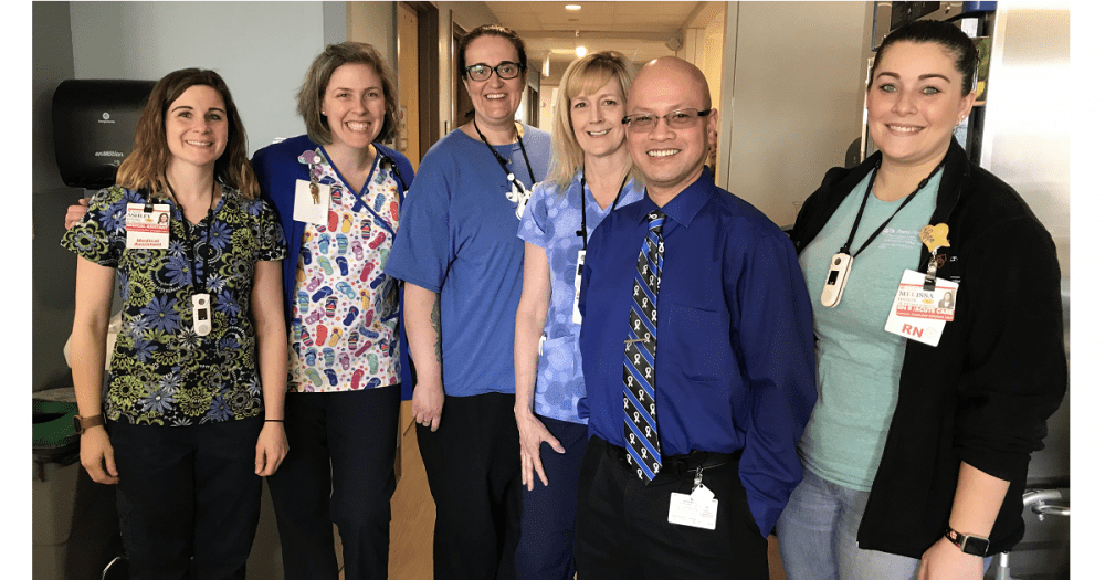Dress in Blue Day 2019 St. Peter's Health Partners News