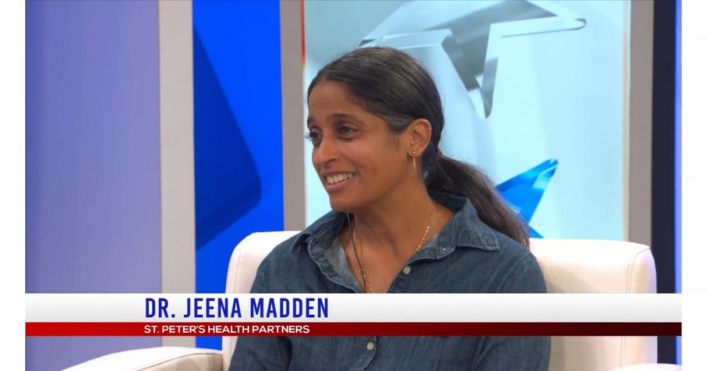 WTEN Back to School Health with Dr. Jeena Madden St. Peter's Health